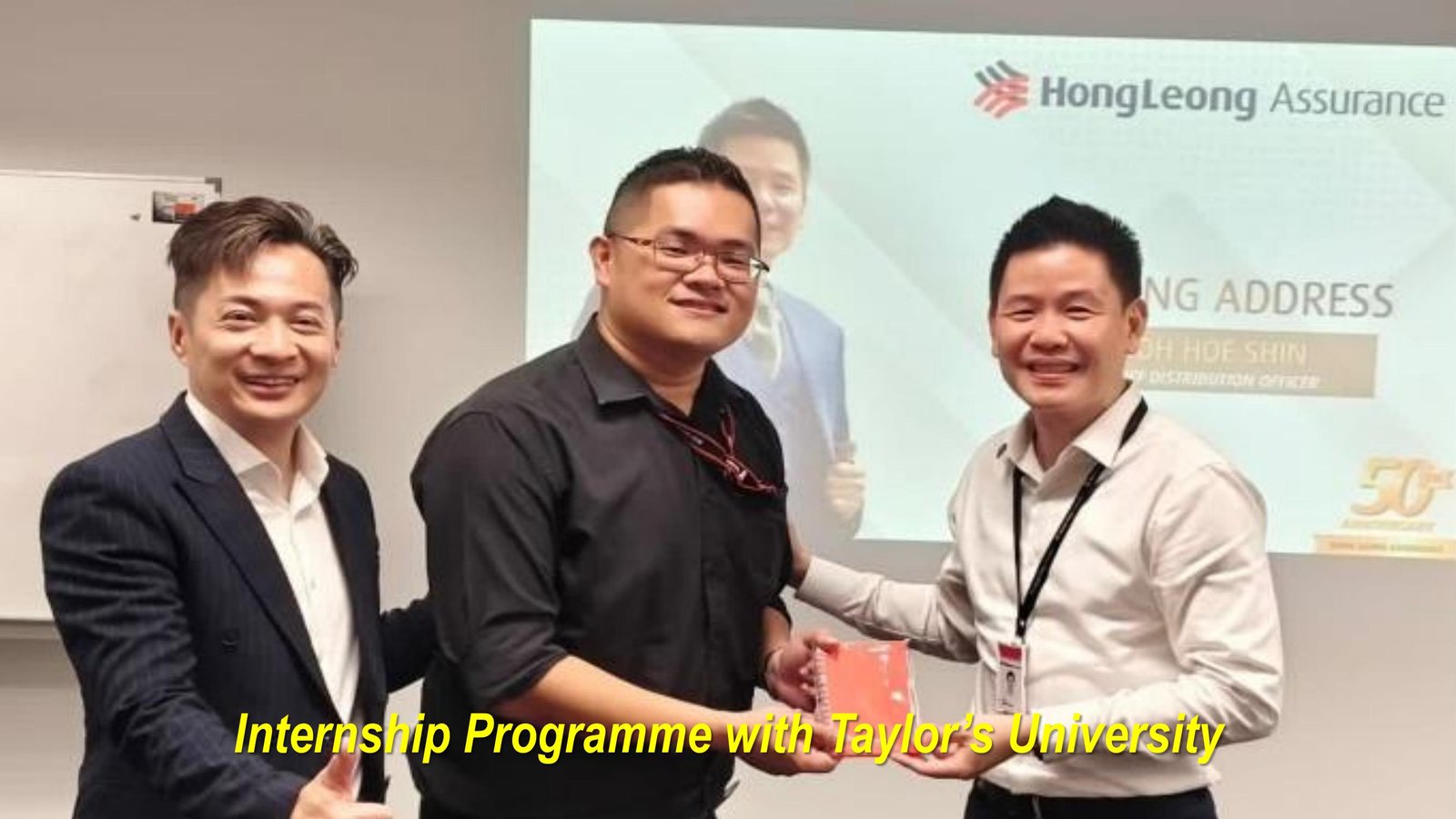 Internship Programme with Taylor's University — Hong Leong Assurance